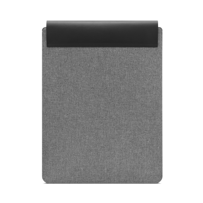 Lenovo Yoga 16-inch grey laptop sleeve made from RPET and PU in Jordan Amman and Irbid from SAMMAN.JO and AlSamman For Computer