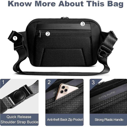 Arctic Hunter Y00561 Anti-Theft Crossbody Bag