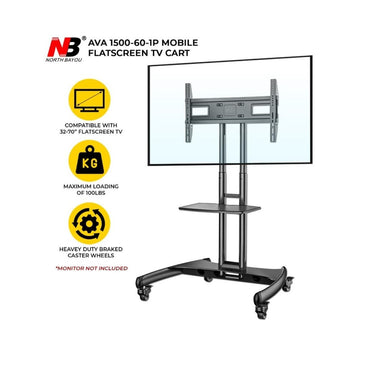 NB AVA1500-60-1P Mobile TV Cart Jordan & Amman