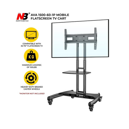 NB AVA1500-60-1P Mobile TV Cart Jordan & Amman