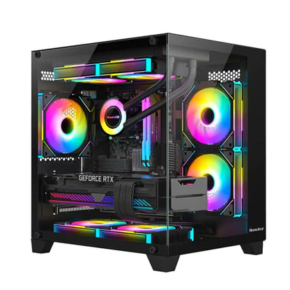 Huntkey S900 Sandstorm Gaming Case Without Fans Black