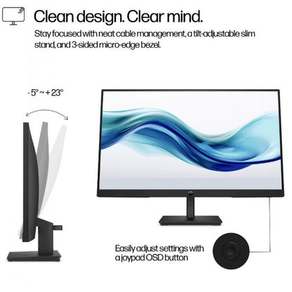 شاشة HP Series 3 Pro 324ph مقاس 23.8 بوصة IPS Full HD 100Hz
