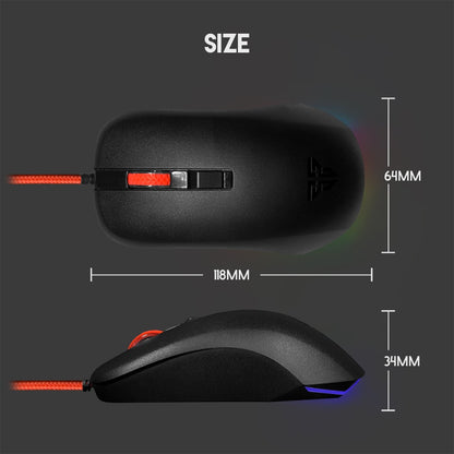 G13 Rhasta II RGB Gaming Mouse 2400 DPI