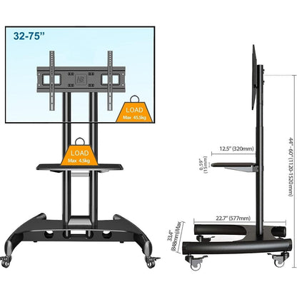 NB AVA1500-60-1P Mobile TV Cart Jordan & Amman
