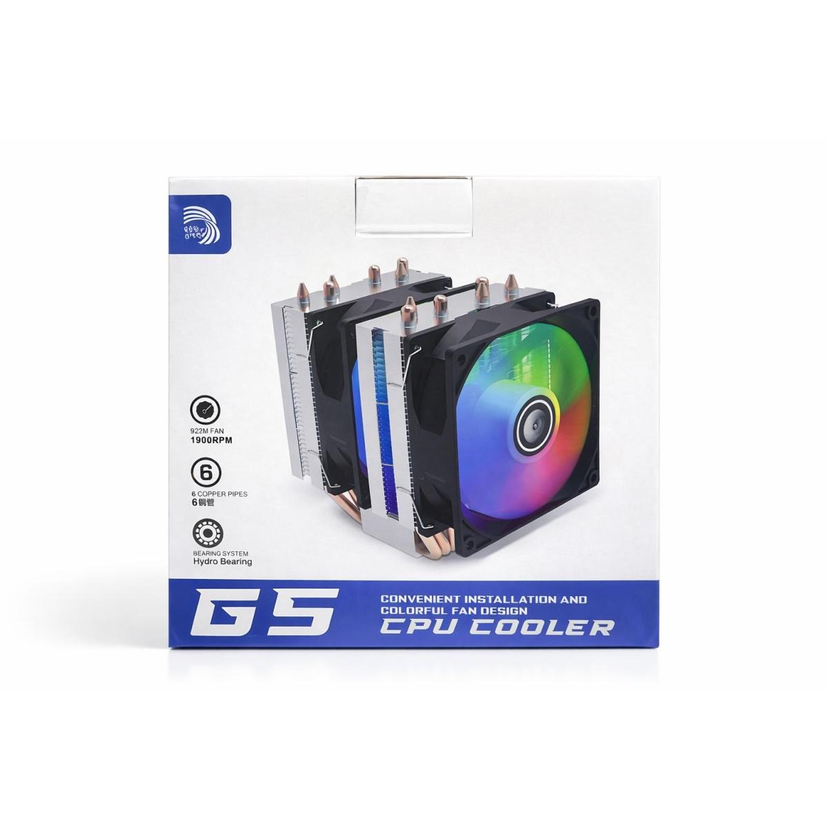 G5 Hydro Bearing CPU Cooler Jordan