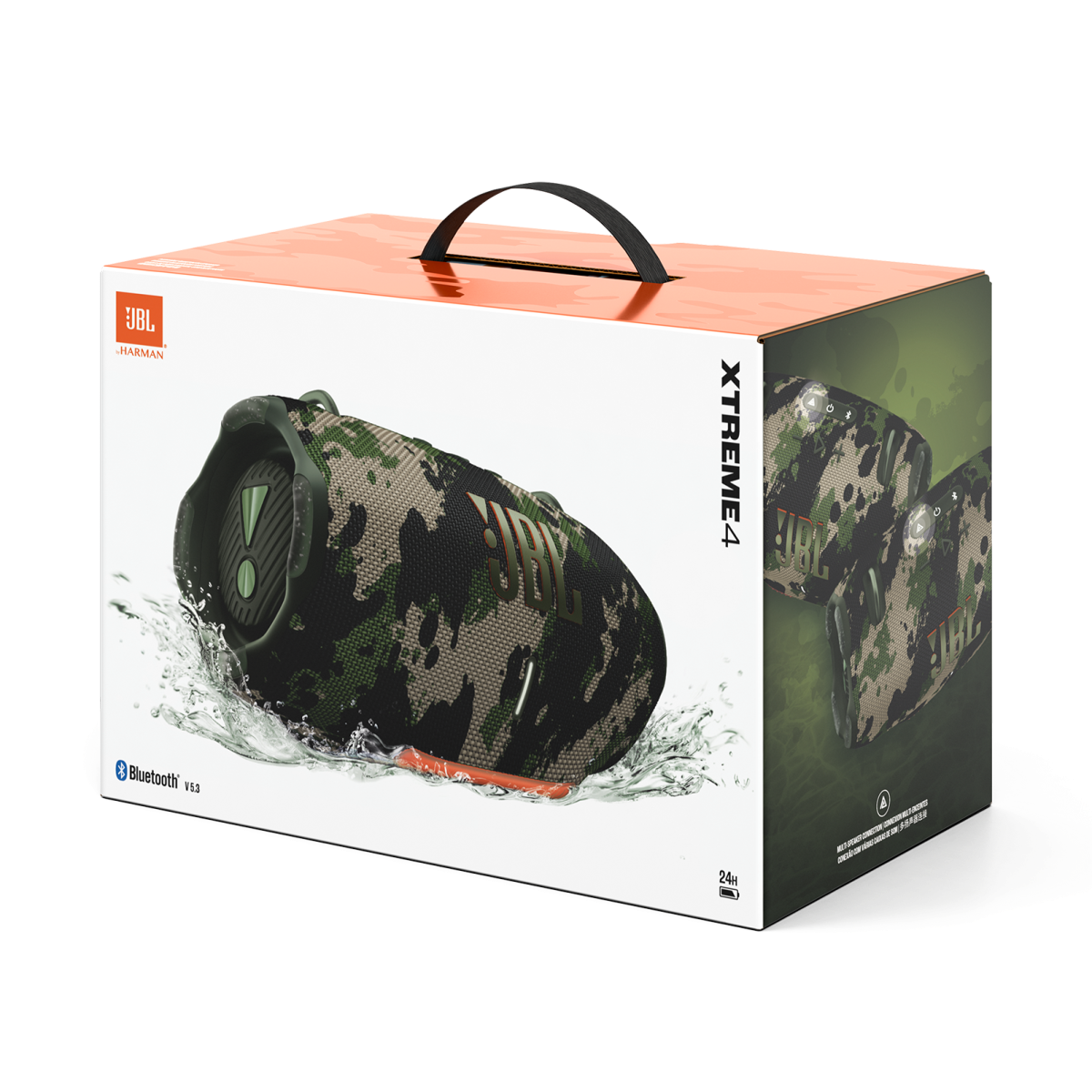 JBL Xtreme 4 Squad portable waterproof Bluetooth speaker with IP67 Auracast and power bank from Al-Samman Computer in Amman and Irbid Jordan