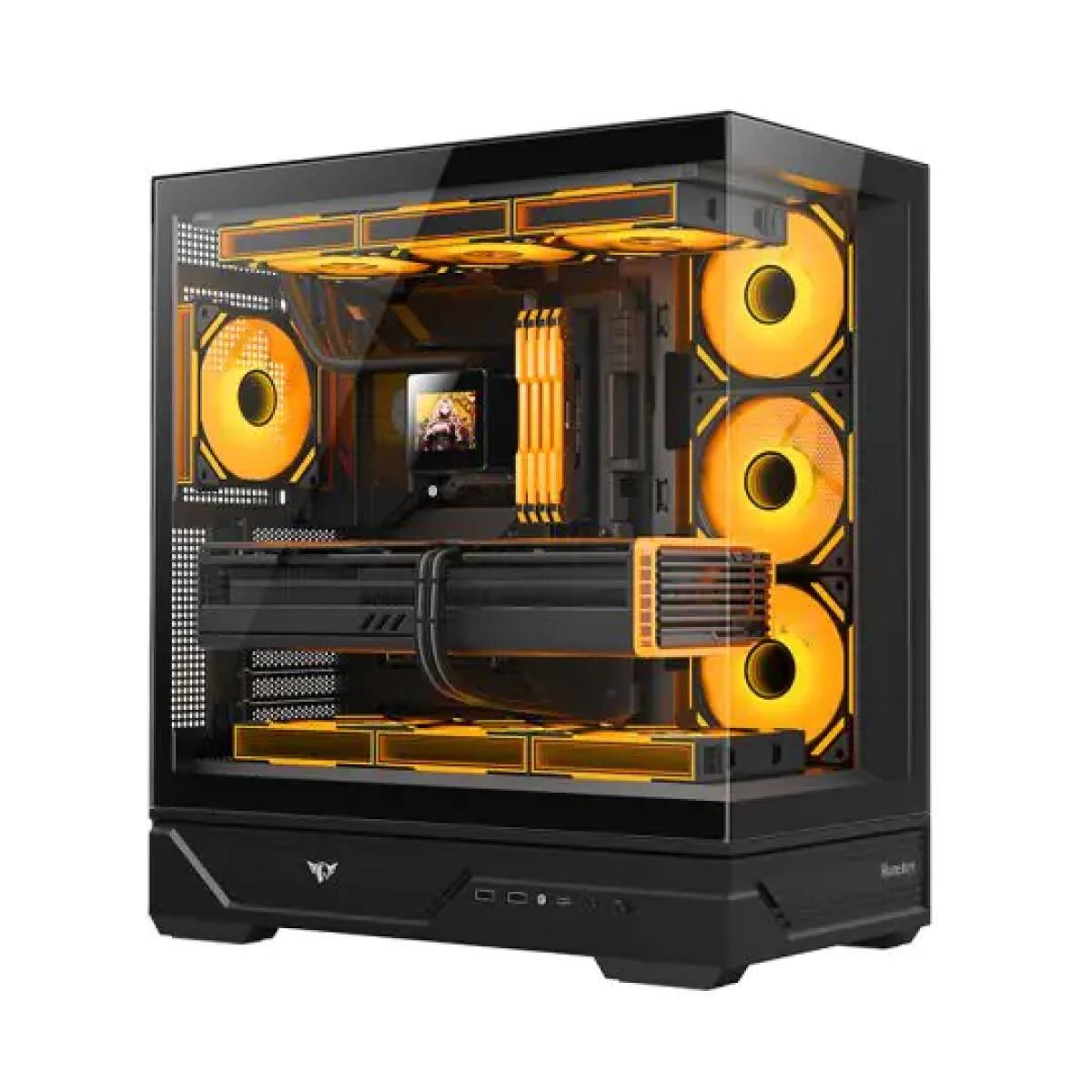 Huntkey MVP Destiny 4 ARGB Gaming Case Black