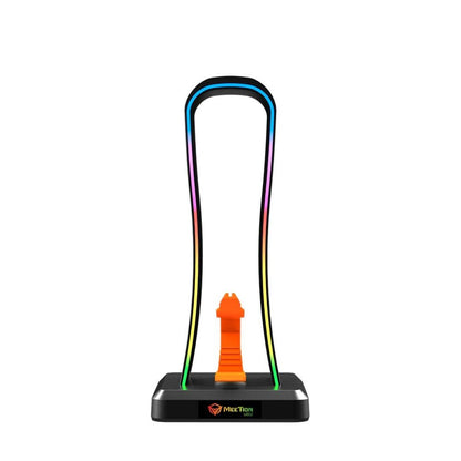 Meetion U002 RGB Gaming Headset Stand front view