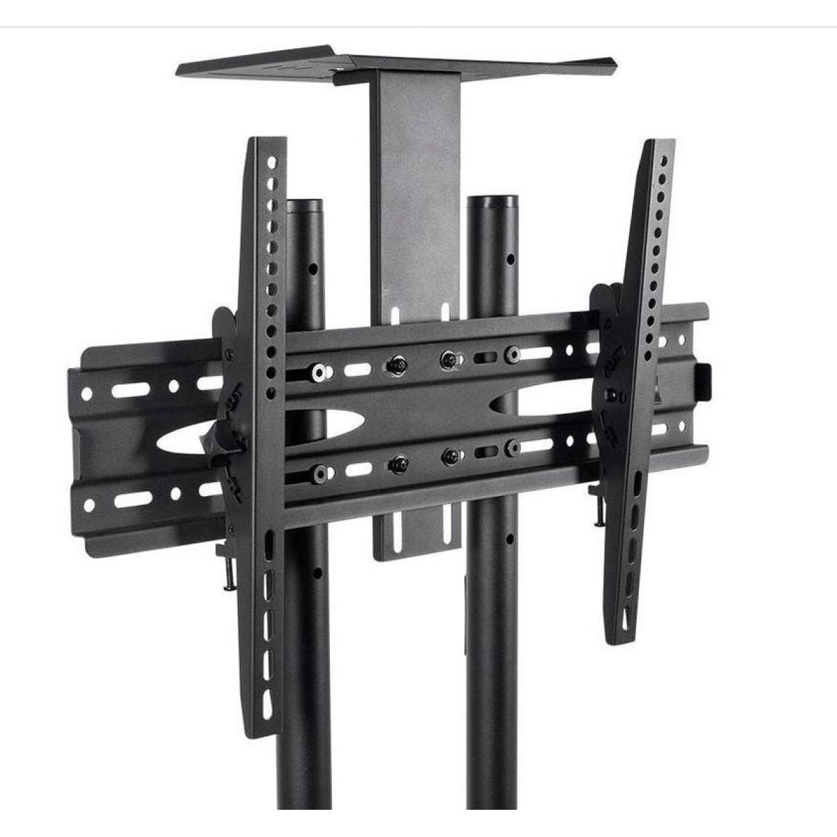 TV trolley stand for 32 to 65 inch displays with media shelf from Al-Samman Computer in Amman and Irbid Jordan