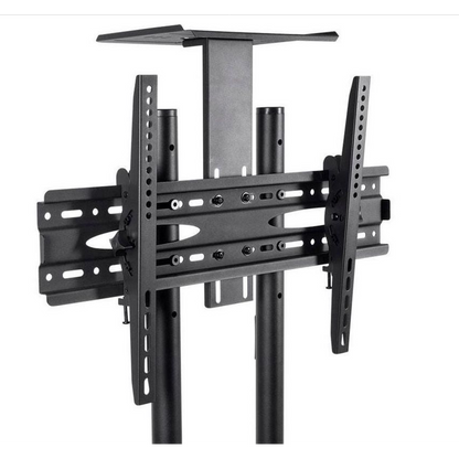 TV trolley stand for 32 to 65 inch displays with media shelf from Al-Samman Computer in Amman and Irbid Jordan