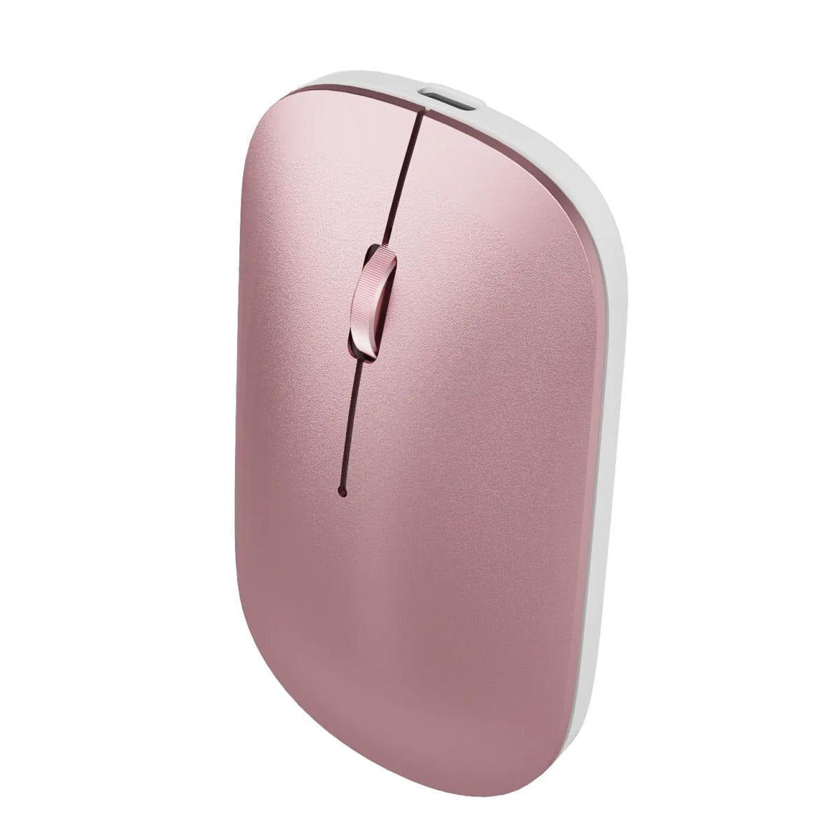 Meetion BTM003 Quad Mode Wireless Mouse Pink