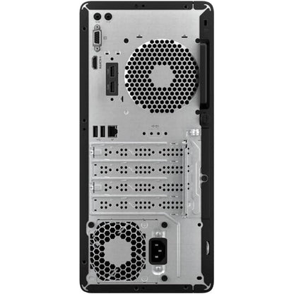 جهاز كمبيوتر مكتبي HP Pro Tower 290 G9 بمعالج Intel Core i3-13100 من الجيل الثالث عشر وشاشة HP Series 3 Pro مقاس 21.45 بوصة بدقة FHD 322PV