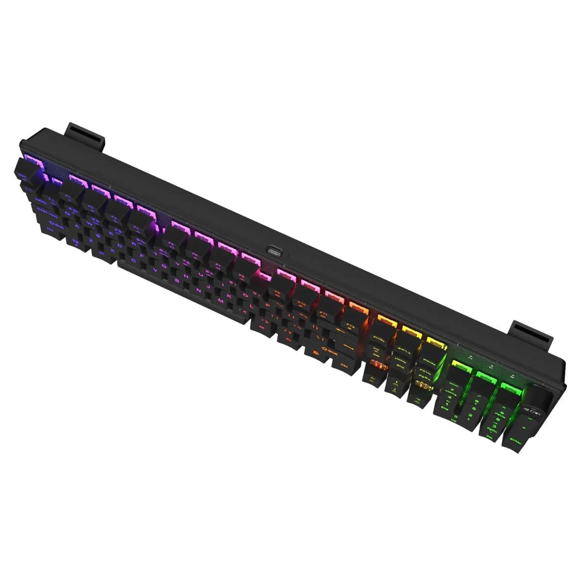Meetion MK009 Blue Switch Mechanical Gaming Keyboard side view