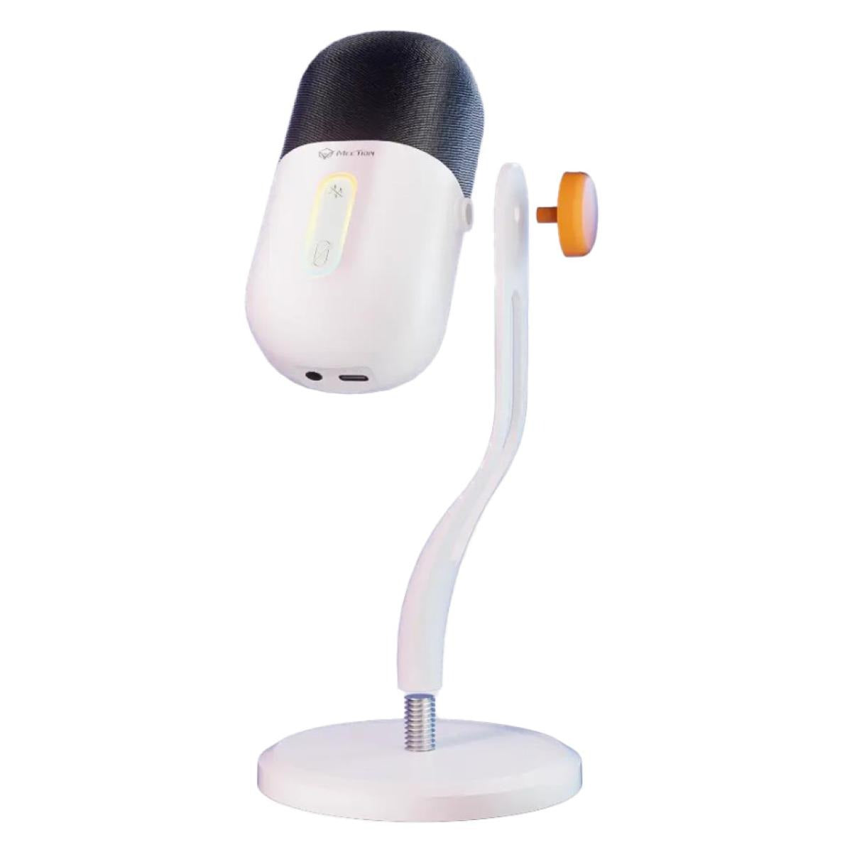 Meetion MC16 Studio Grade Touch Control Gaming Microphone -White