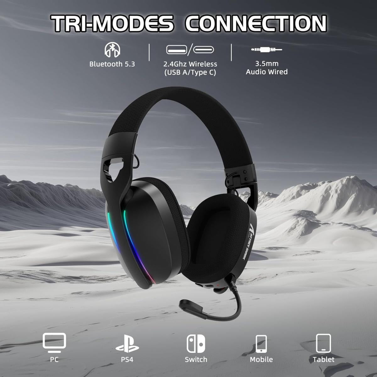 Attack Shark L90 Wireless Gaming Headset Jordan