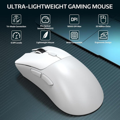 ATTACK SHARK R1 Wireless Gaming Mouse Jordan