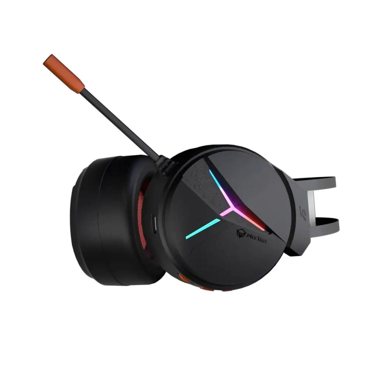 Meetion BTH015 Wireless Gaming Headset Black front view