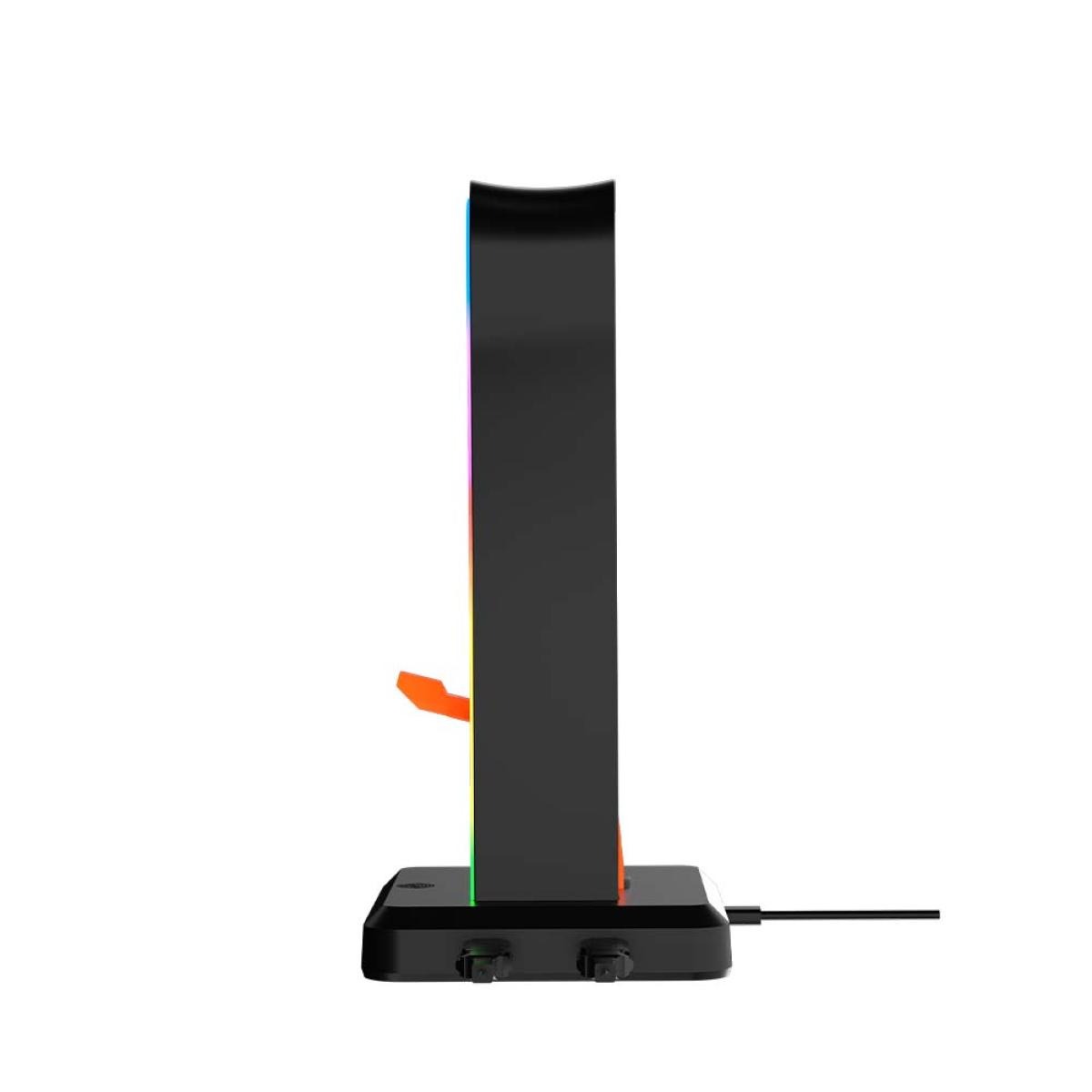 Meetion U002 RGB Gaming Headset Stand 4 USB hub
