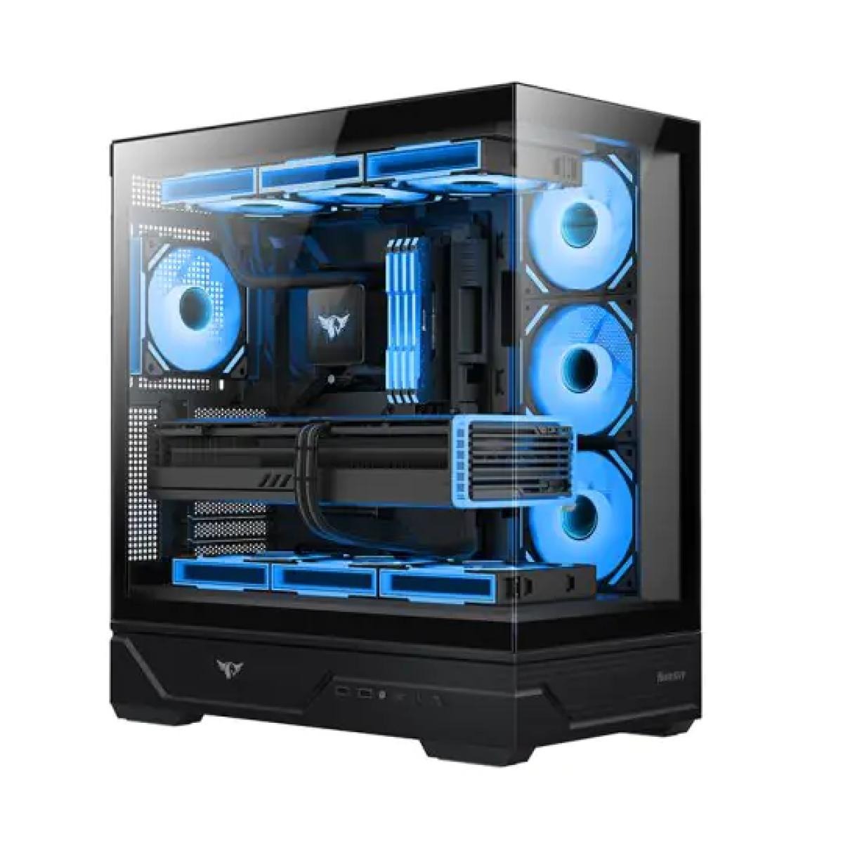 Huntkey MVP Destiny 4 ARGB Gaming Case Black