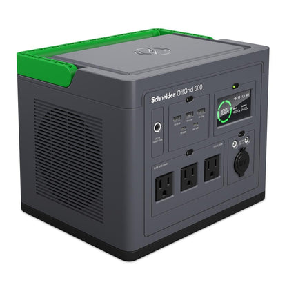 Schneider OffGrid Portable Power Station 500 side view