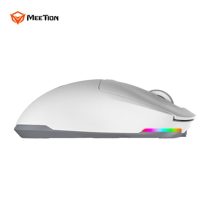 Meetion Air GW24 2.4G Bluetooth & Wired Gaming Mouse -White