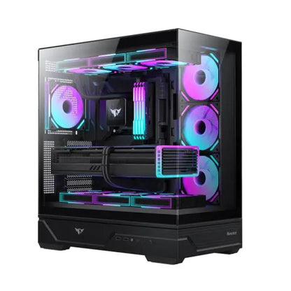 Huntkey MVP Destiny 4 ARGB Gaming Case Black