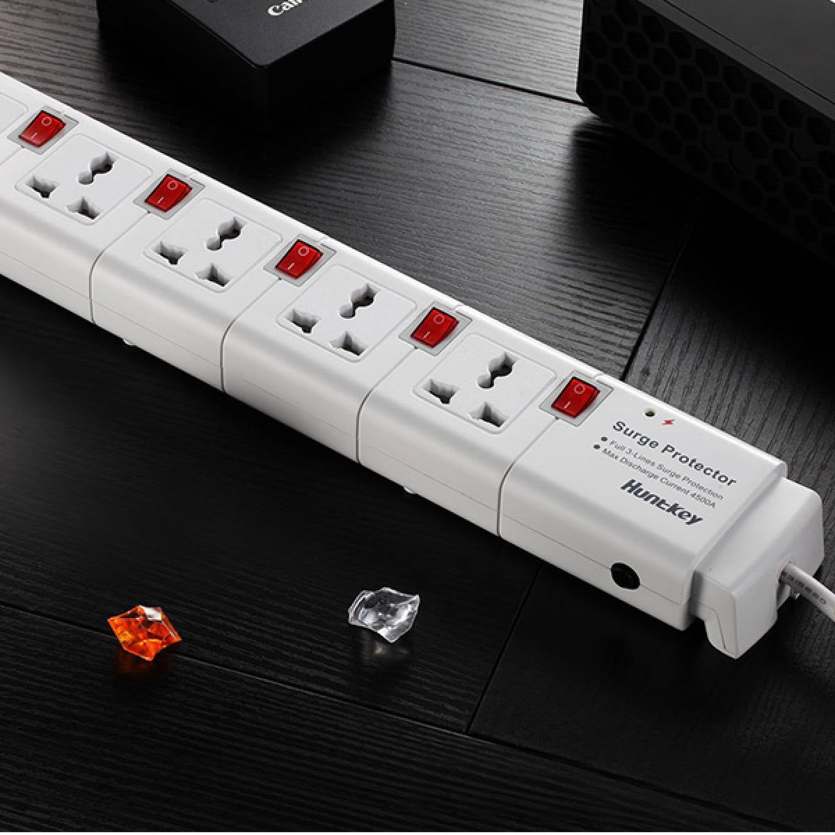 Power Strip PZC502 5 Outlet Surge Protection Jordan Amman Irbid