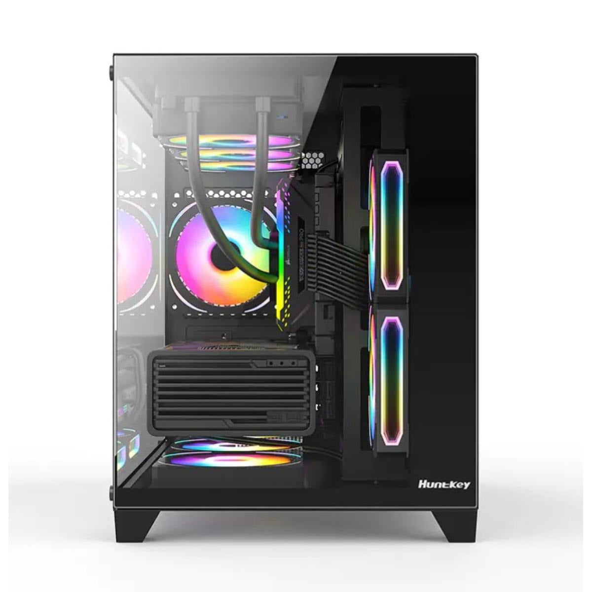 Huntkey S960 StormX Gaming Case Without Fans Black