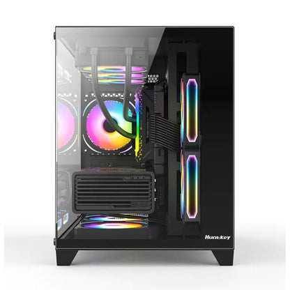 Huntkey S960 StormX Gaming Case Without Fans Black