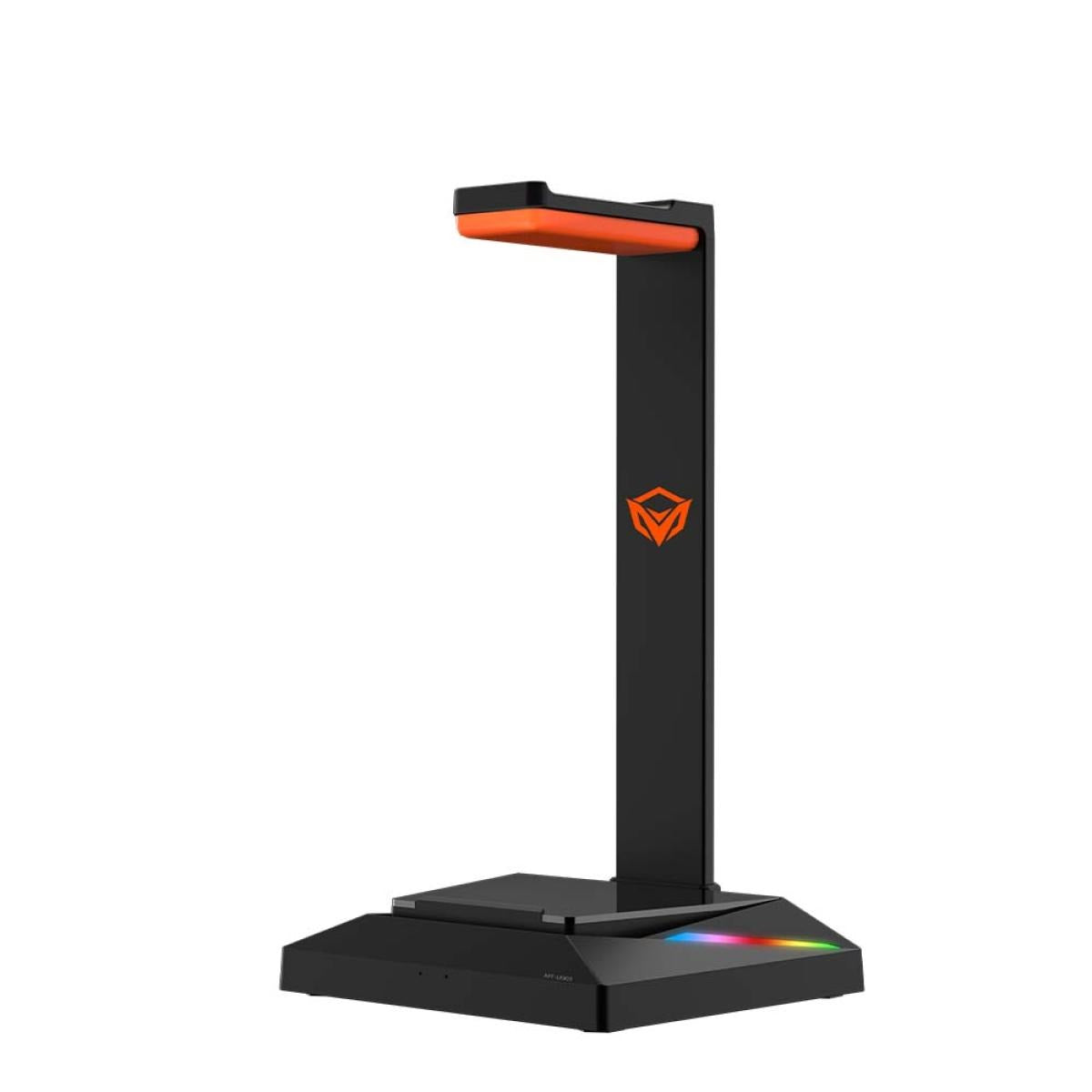 Meetion U003 RGB Gaming Headset Stand side view
