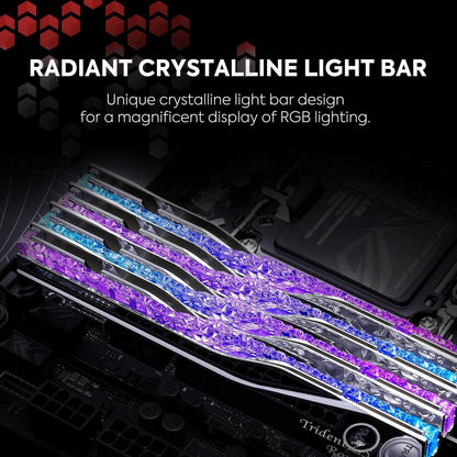 G.SKILL Trident Z5 Royal RGB Series 32GB (2x16GB) DDR5 RAM 6000MT/s CL28 Memory Kit - Silver