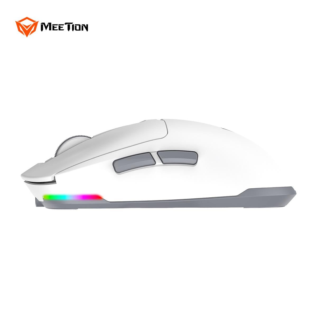 Meetion Air GW24 2.4G Bluetooth & Wired Gaming Mouse -White