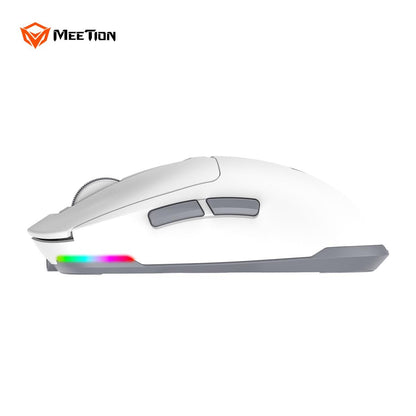 Meetion Air GW24 2.4G Bluetooth & Wired Gaming Mouse -White