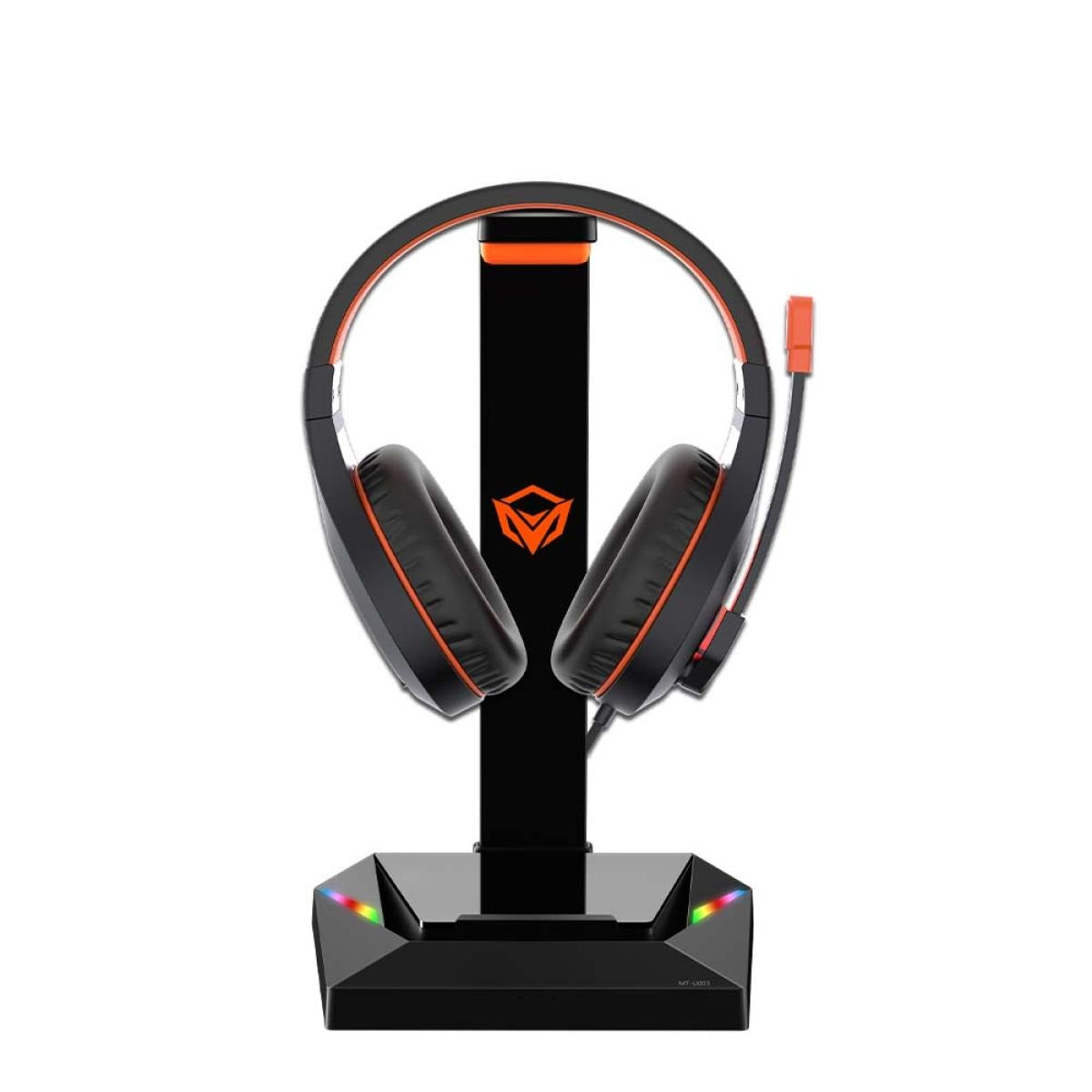 Meetion U003 RGB Gaming Headset Stand with gaming headset