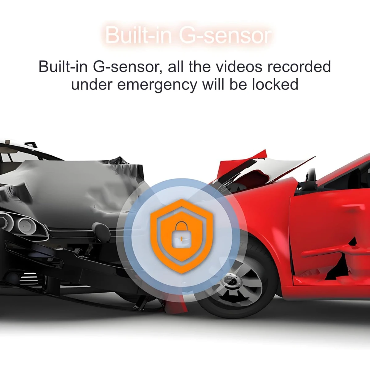 Hikvision AE-DC4018-D1 PRO - كاميرا أمامية للسيارة (Dash Cam) بدقة 1440P، تدعم Wi-Fi ومستشعر G-Sensor، وتتميز بتصميم مدمج.
