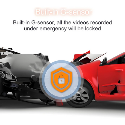 Hikvision AE-DC4018-D1 PRO - كاميرا أمامية للسيارة (Dash Cam) بدقة 1440P، تدعم Wi-Fi ومستشعر G-Sensor، وتتميز بتصميم مدمج.