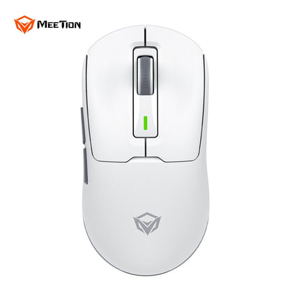 Meetion Air GW24 2.4G Bluetooth & Wired Gaming Mouse -White