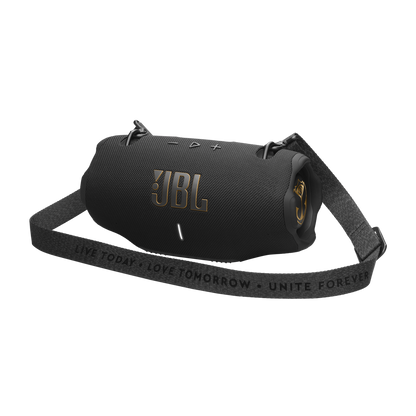 JBL Xtreme 4 black portable waterproof Bluetooth speaker with IP67 Auracast and power bank from Al-Samman Computer in Amman and Irbid Jordan