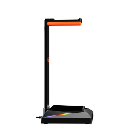 Meetion U003 RGB Gaming Headset Stand side view