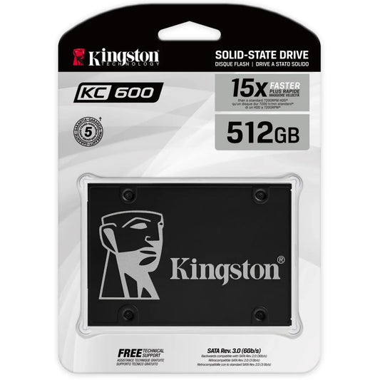 Kingston KC600 512GB SATA III SSD