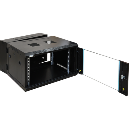 6U Wall Mount Server Rack Cabinet 600x450x350mm with 4-socket PDU and cooling fan in Jordan Amman and Irbid from SAMMAN.JO and AlSamman For Computer