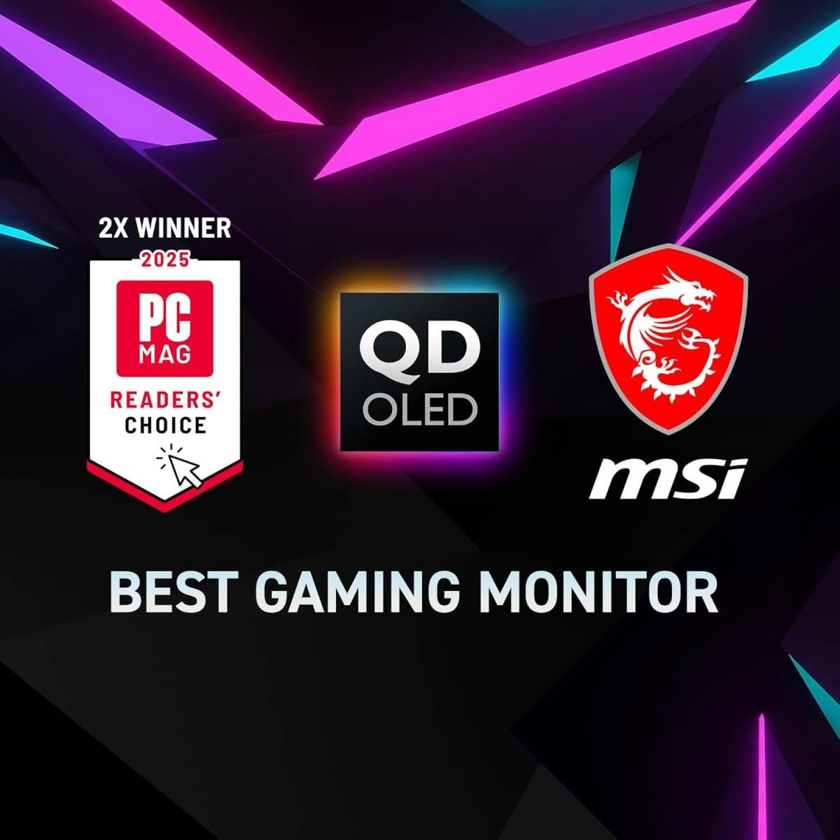 MSI MAG 272QP QD-OLED X24 WQHD 240Hz QD-OLED gaming monitor from Al-Samman Computer Jordan