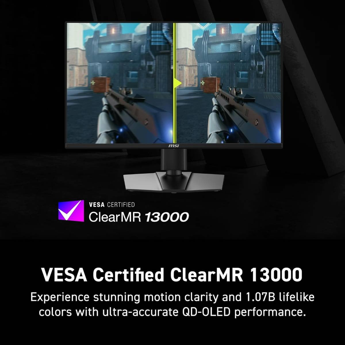 MSI MAG 272QP QD-OLED X24 WQHD 240Hz QD-OLED gaming monitor from Al-Samman Computer Jordan