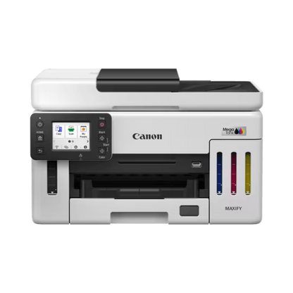 Canon MAXIFY GX6140 wireless MegaTank refillable ink printer with auto duplex 50-sheet ADF Wi-Fi Ethernet and color touchscreen from SAMMAN.JO
