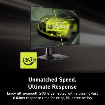 MSI MAG 272QP QD-OLED X24 WQHD 240Hz QD-OLED gaming monitor from Al-Samman Computer Jordan