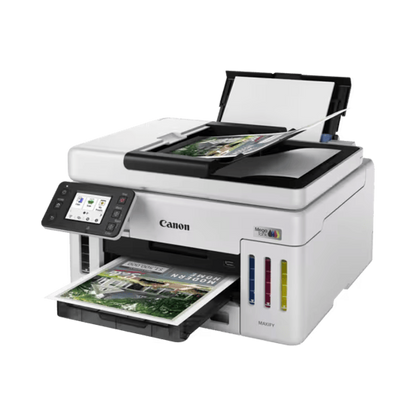 Canon MAXIFY GX6140 wireless MegaTank refillable ink printer with auto duplex 50-sheet ADF Wi-Fi Ethernet and color touchscreen from SAMMAN.JO