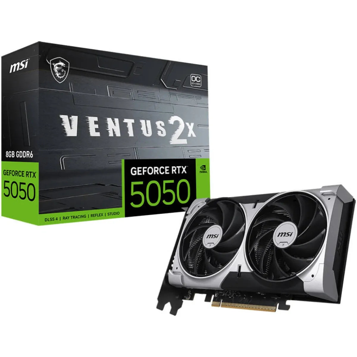 بطاقة رسومات RTX 5050 VENTUS 2X OC 8GB GDDR6
