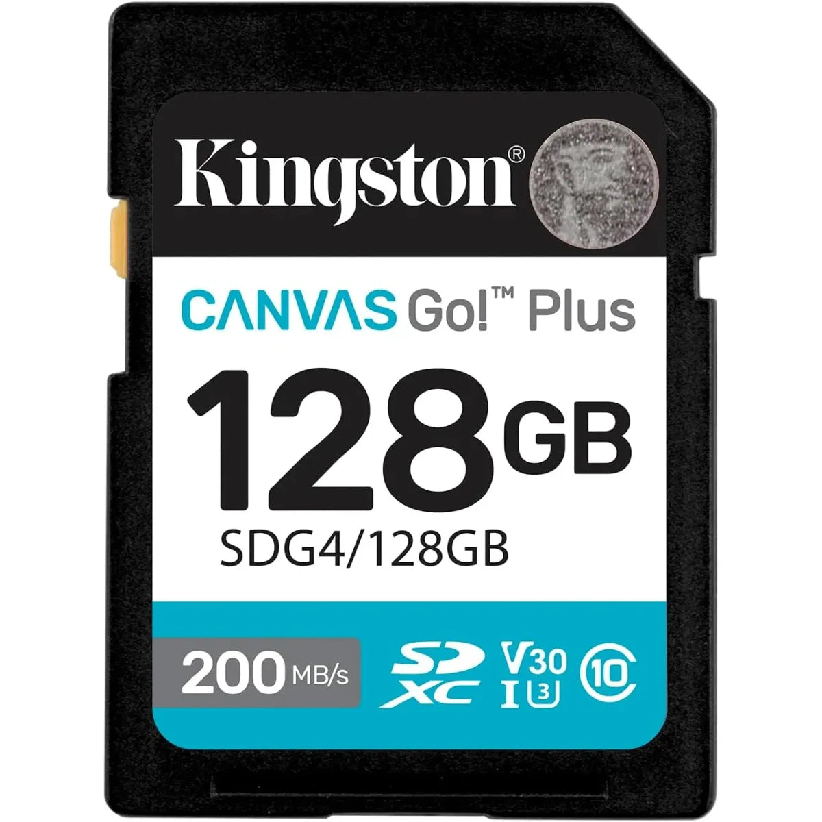 كرت ذاكرة Kingston SD 128GB سرعة 200MB