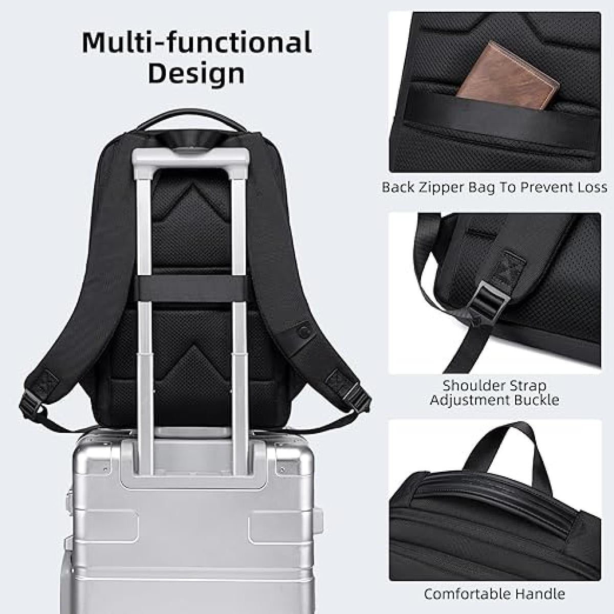 حقيبة Arctic Hunter B00690 للابتوب 15.6 بوصة نحيفة وعملية