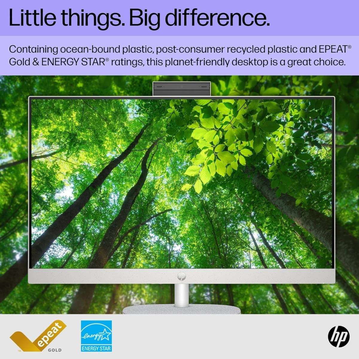 HP All-in-One 24-cr0040ne white PC with Core i7-1355U 8GB DDR4 512GB NVMe SSD and 23.8-inch IPS FHD display in Jordan Amman and Irbid from SAMMAN.JO and AlSamman For Computer